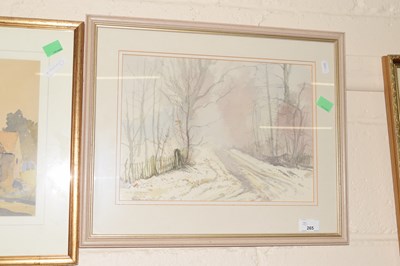 Lot 265 - Watercolour by Keith Johnson signed lower left...