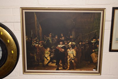 Lot 274 - Coloured print of the arrest of Charles I