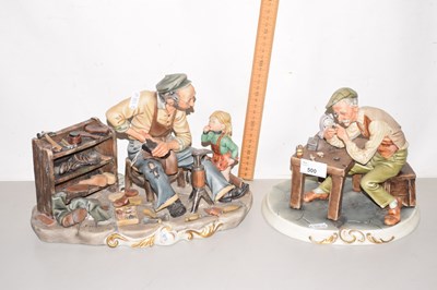 Lot 500 - Italian Capodimonte pottery group of The...