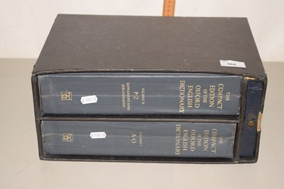 Lot 504 - Two volumes of the compact edition of the...