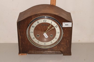 Lot 505 - Mid 20th Century mantel clock