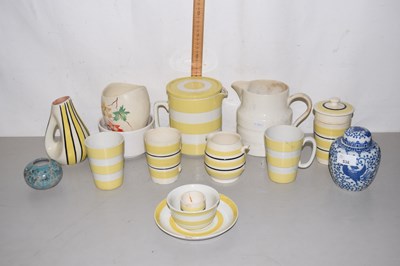 Lot 538 - Group of T G Green Cornish wares and other items