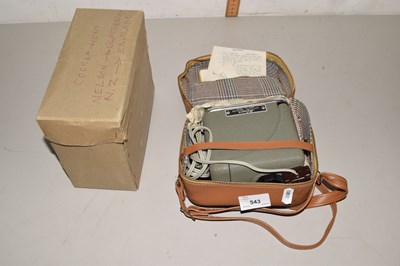 Lot 543 - Alpex slide projector in original case