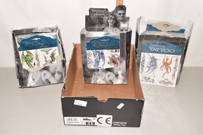 Lot 549 - Quantity of designs for tattoo's
