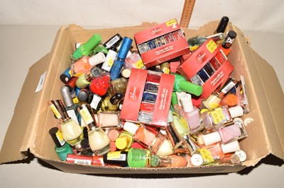 Lot 558 - Box of mascara and nail polish