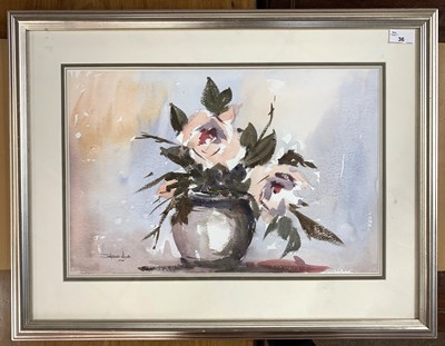 Lot 36 - Steve Hall (British, 21st century), Floral...