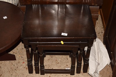 Lot 281 - Nest of three tables