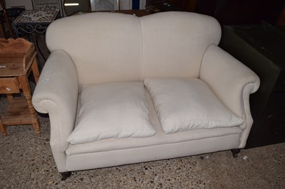 Lot 295 - Vintage wo seater sofa
