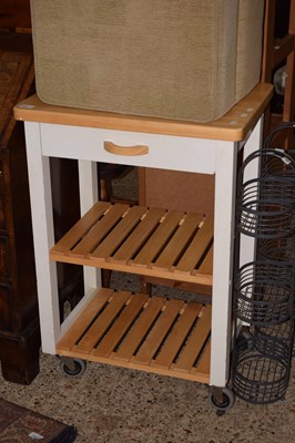 Lot 320 - Modern small kitchen island unit