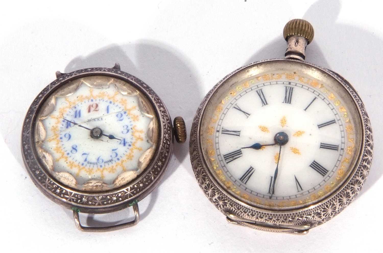 Feminine top pocket watch