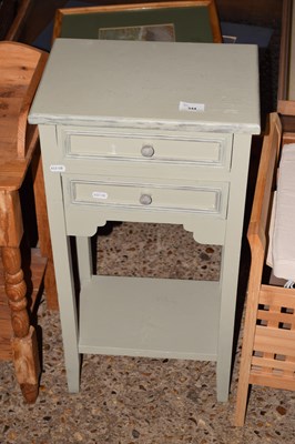 Lot 344 - Small painted side table