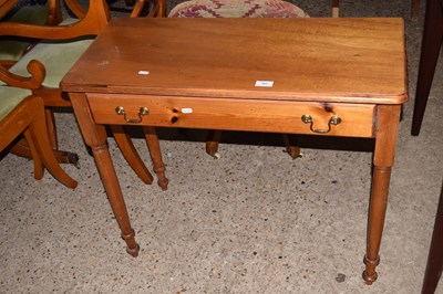 Lot 351 - Small side table with drawer beneath