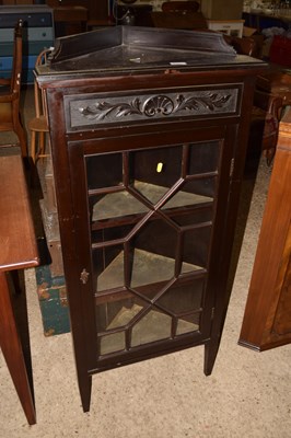 Lot 352 - Astragal glazed corner display cabinet