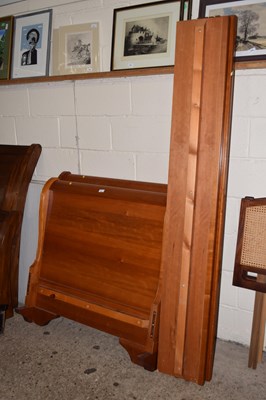 Lot 356 - Modern single sleigh bed