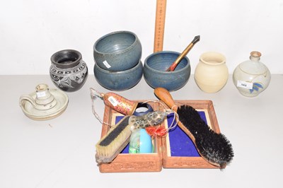 Lot 568 - Quantity of Studio Pottery and urban ware...