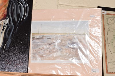 Lot 574 - A signed print by Martin Sexton of The Muddy...