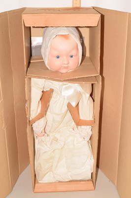 Lot 581 - Boxed bisque headed doll