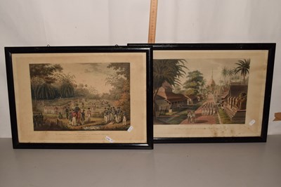 Lot 614 - Two Victorian military framed prints