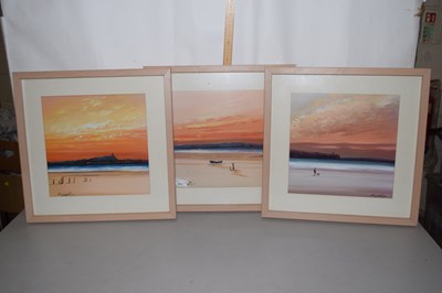 Lot 617 - Quantity of framed and glazed watercolours,...
