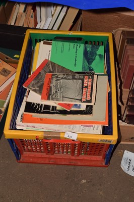 Lot 629 - Box of assorted railway interest books and...