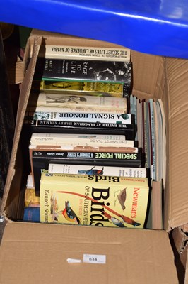 Lot 634 - Box of ornithological interest books