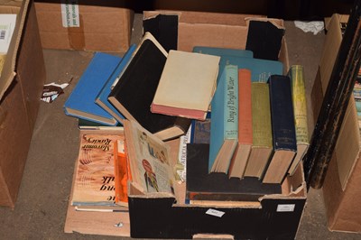 Lot 637 - Box of assorted books