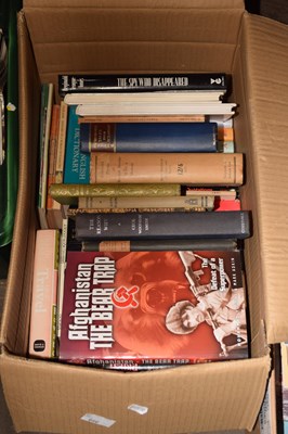 Lot 640 - Box of assorted books to include poetry and...