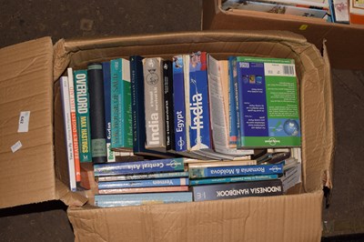 Lot 642 - Box of books to include India and travel...