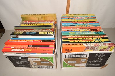 Lot 648 - Two boxes of assorted mid to late 20th Century...