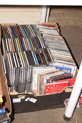 Lot 672 - Box of mixed CD's