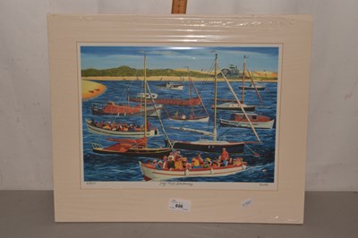 Lot 686 - Limited edition print 5/850 titled Day Trip,...