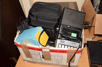 Lot 735 - Mixed box of electronics to include spectrum...