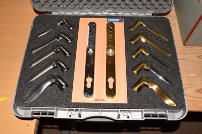 Lot 740 - Display quality Hoppe polished brass and...