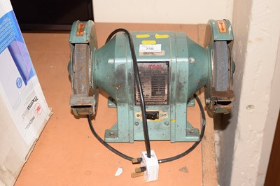 Lot 750 - Heavy duty bench grinder