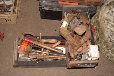 Lot 758 - Large quantity of assorted tools in boxes