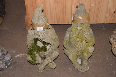 Lot 763 - Two garden gnomes