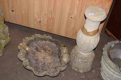 Lot 764 - Concrete bird bath