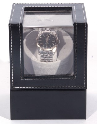 Lot 259 - Titoni Cosmo King with a watch winding box,...