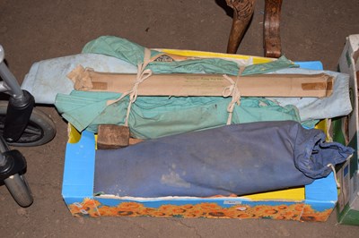 Lot 817 - Various tools, tent poles etc
