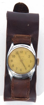 Lot 260 - Vintage military style Kelton wrist watch on a...