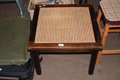 Lot 830 - A cane topped coffee table
