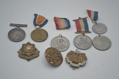 Lot 7 - Two First World War Medals to include: 1914-18...