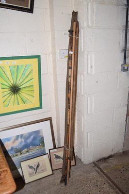 Lot 235 - Quantity of vintage fishing rods