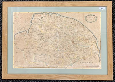 Lot 49 - Robert Morden (1650-1703), Norfolk, hand...