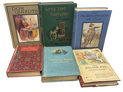Lot 473 - DECORATIVE CLOTH CHILDRENS': 6 Titles:...