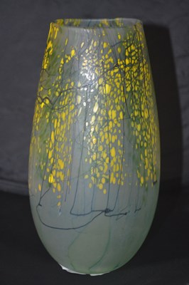 Lot 223 - A Studio Glass vase probably by Peter Layton...
