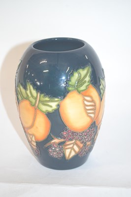 Lot 244 - A Moorcroft vase of ovoid form with tubelined...