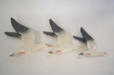 Lot 256 - Group of three Beswick seagulls, mould numbers...