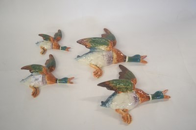 Lot 257 - A graduated set of Beswick ducks, smallest...