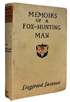 Lot 97 - SIEGFRIED SASSOON: MEMOIRS OF A FOX-HUNTING...